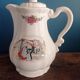 Cafetière et tasses de Sarreguemines modèle Obernai