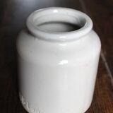 Glazed stoneware vase pot Lab-Lagny vintage