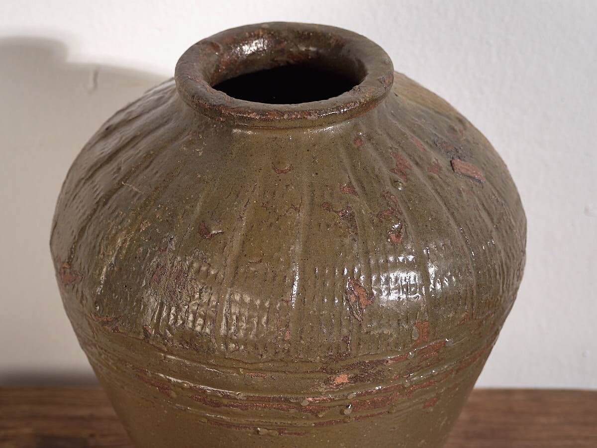Small antique wabi-sabi style vase (c.1900)