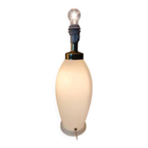 Lampe de table  Vintage en verre opalin IKEA du XXème siècle - Vintage