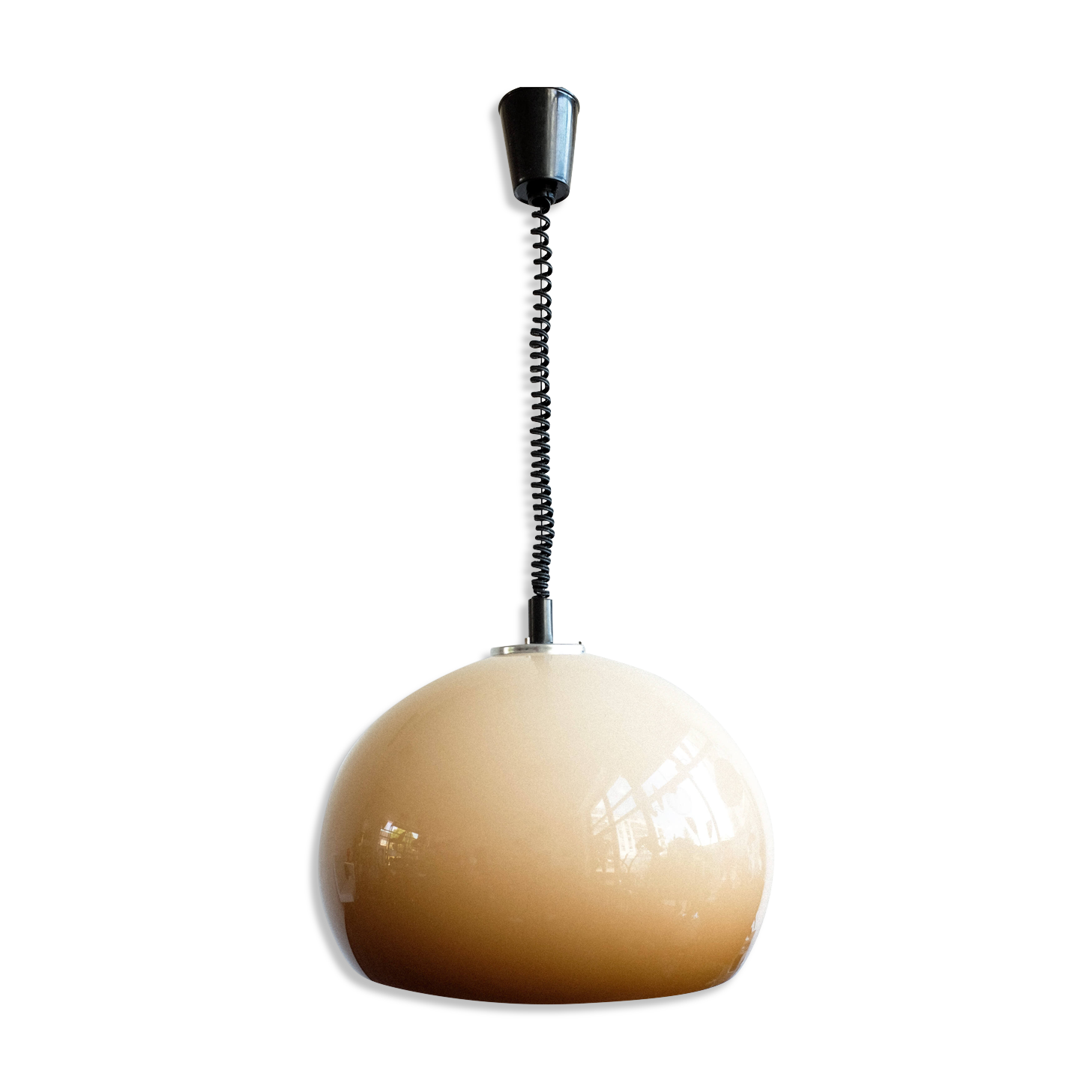 Adjustable pendant lamp by Guzzini for Meblo, 1970s