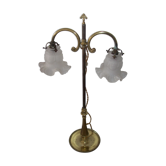 Lampe art déco en bronze