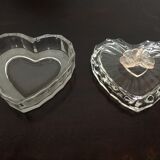 Candy, sugar, sucker or heart-shaped crystal jewelry box