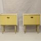 Pair of bedside tables from the middle of the century, 1950s
