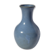 Blue stoneware vase
