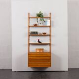 Teak wall unit by Poul Cadovius for Cado, Denmark, 1960