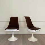 Tulip foot armchairs, 1970