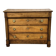 19th-century Empire commode in cherry wood