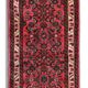 Wool Rugs Stair Runners, Rust Hussain Abad Runner Rug Handmade Oriental Carpet