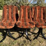 Set of 6 chairs year 1980