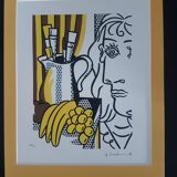 Lithographie de Roy Lichtenstein « Still Life with Picasso »