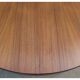 Harry Ostergaard for Randers Mobelfabrik round Danish extendable teak table 1960