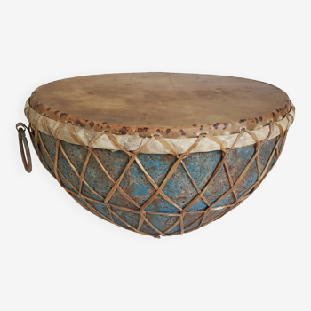 Ancien tambour "Nagara" indien