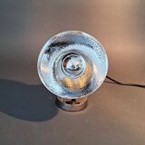 1960 chrome table spot and hammered diffuser.