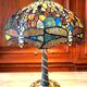 Tiffany style table lamp - Iconic "Dragonfly" model (Dragonflies)