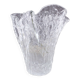 Folded glass vase 1970