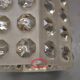 DLG - Rotaflex octagonal diamond chandelier - 60s - France