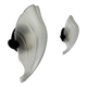 Pair of post modern shell wall lamps , 1980s