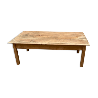 Light oak coffee table