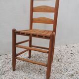 Mid-century pine chair