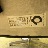 1970s Leather Swivel Chair Eurochair by Girsberger (Price for One)