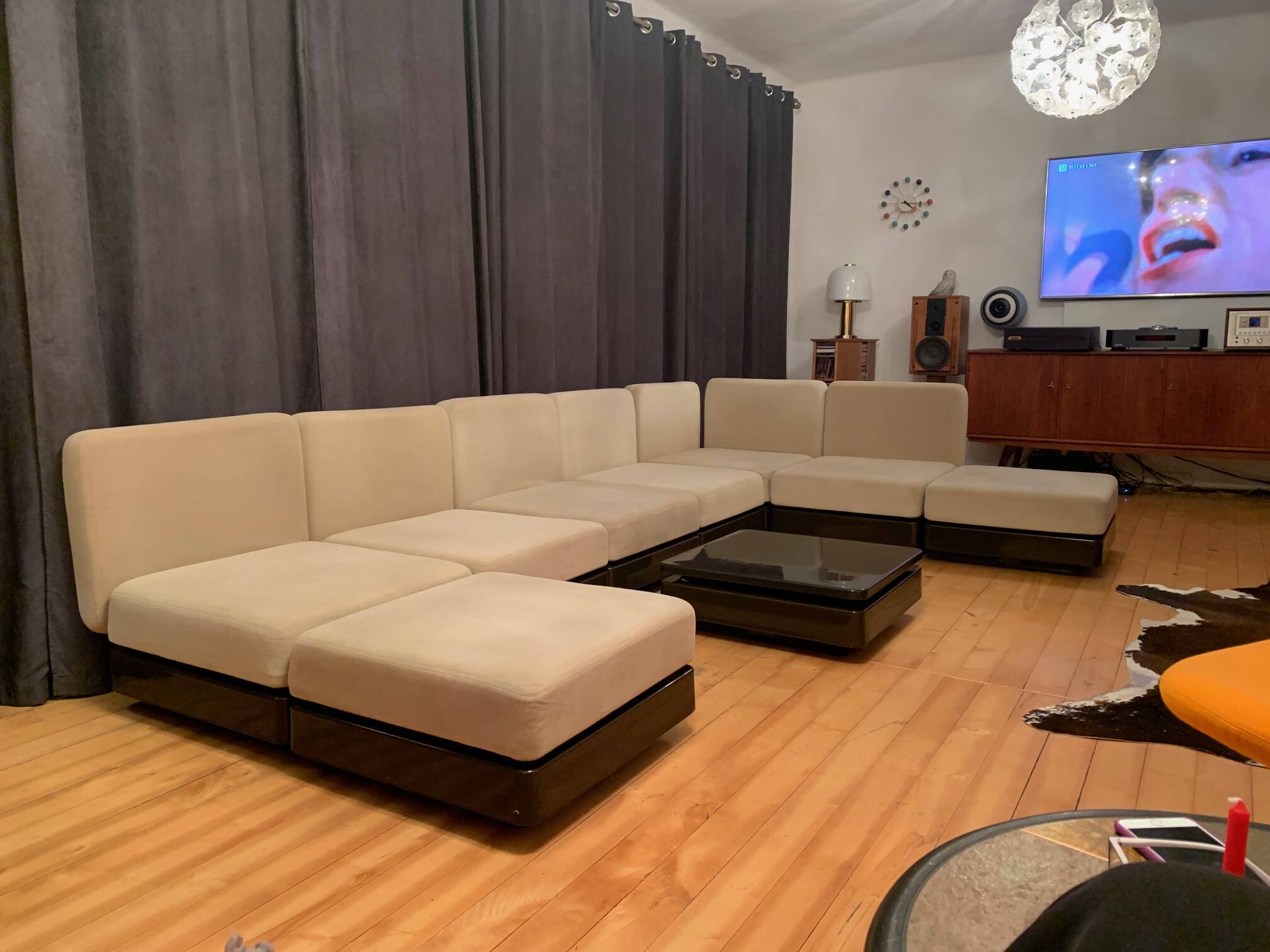 Modular set designed by Gerd Lange, Herman Miller, United States of America, 1970s