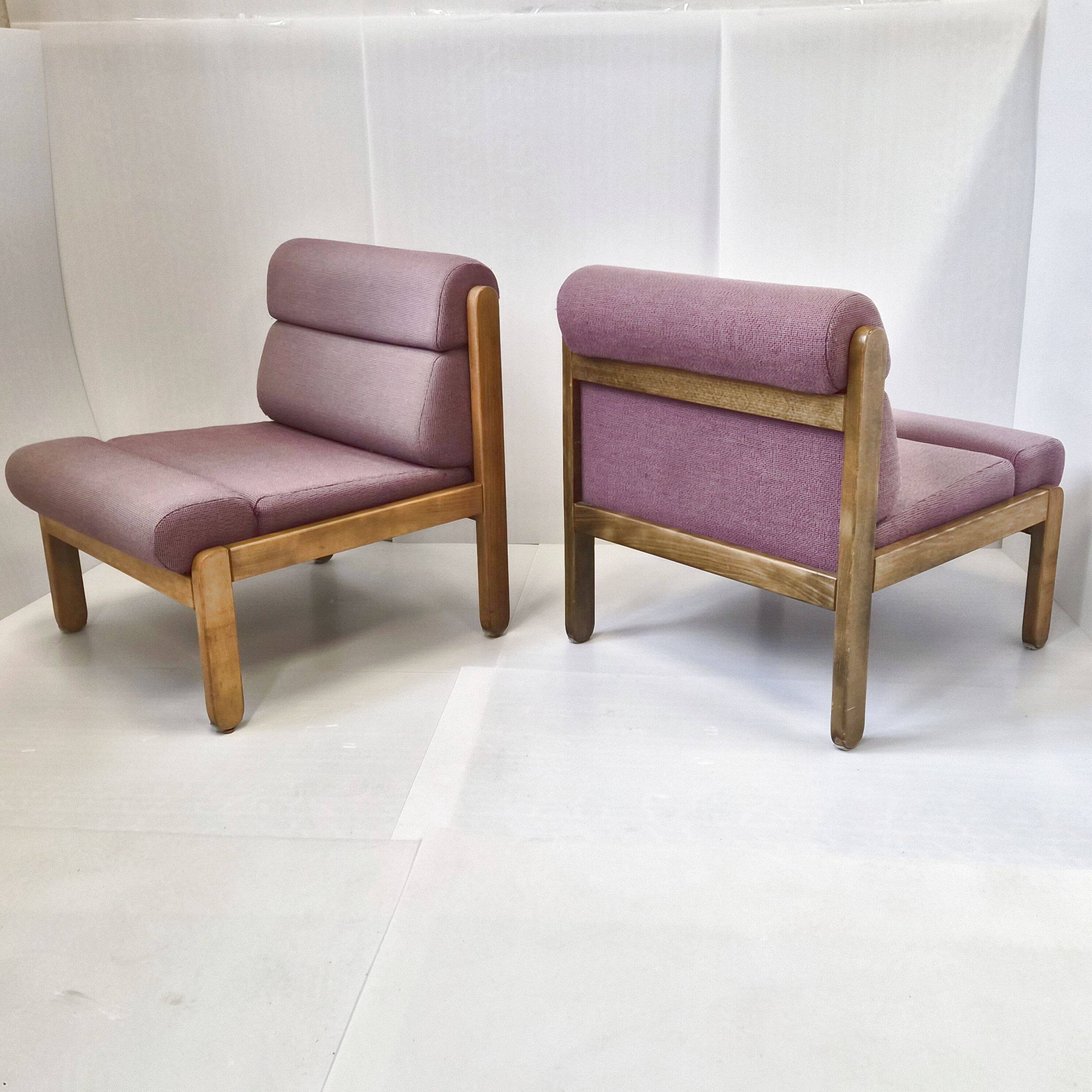 Pair of vintage Socol Souvignet armchairs, 1960