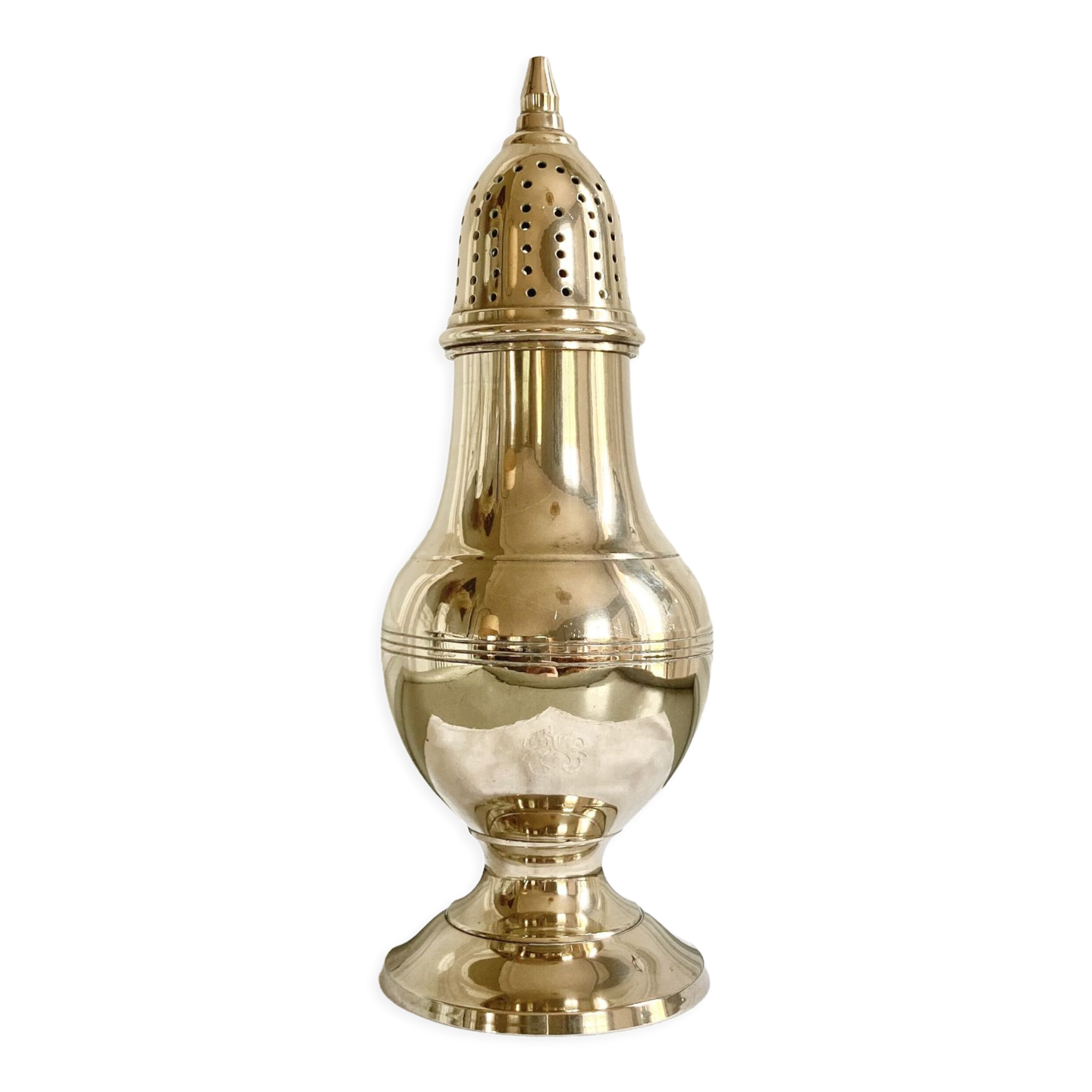 Sugar sprinkler silver metal