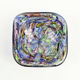 Large Murano Tutti Frutti Art Glass Bowl by Dino Martens for AvEM, Italy, 1960s