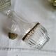 Antique glass decanter for digestive liqueur