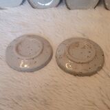 Vintage stoneware cute plates