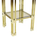 Italian Side Table Plant Table Design Hollywood Regency 70s