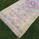 Vintage Turkish hallway rug 92x492 cm