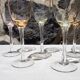 Set de 7 verres à vin en verre coloré