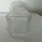 Vase in molded glass and depoli decor chimere art nouveau