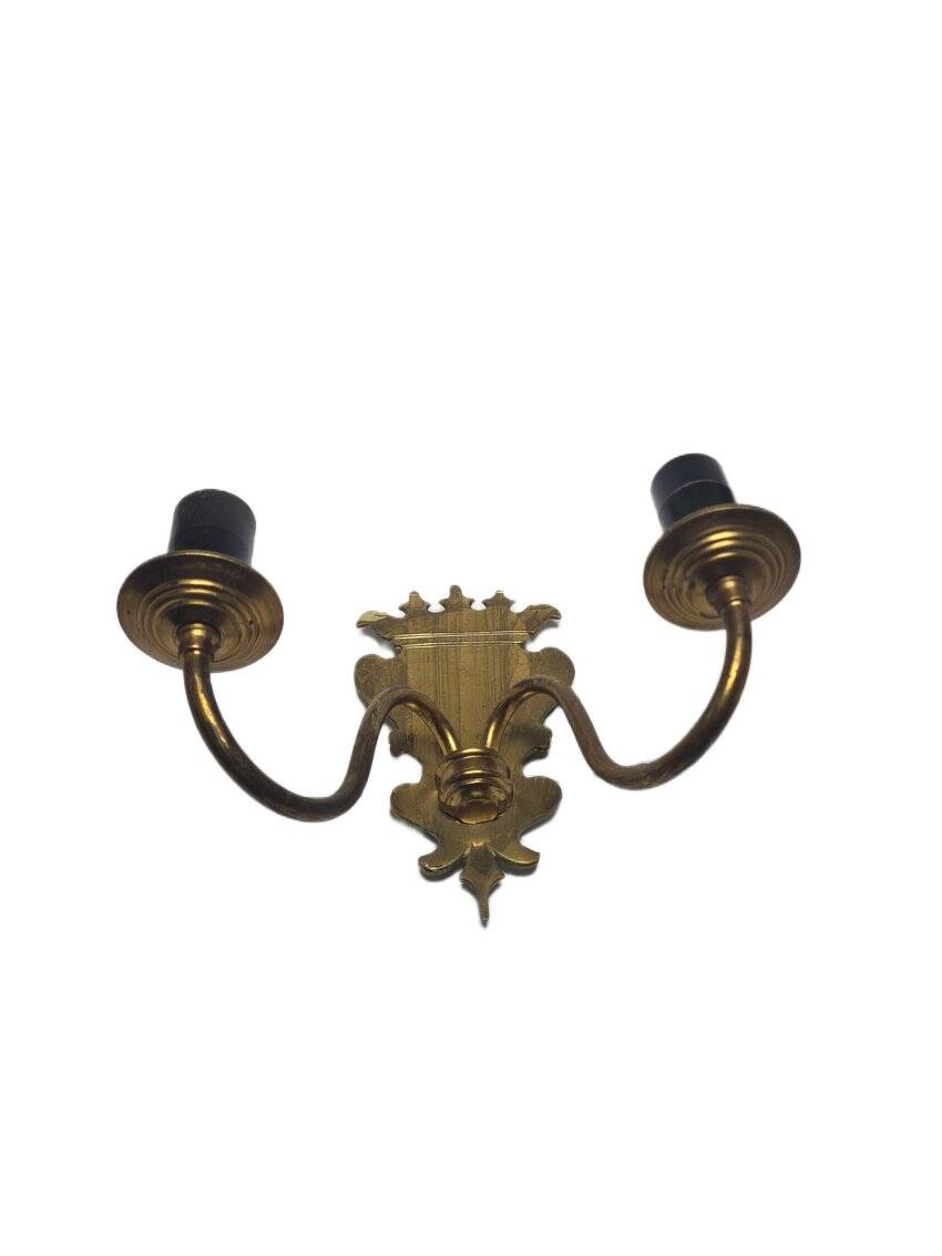 2-armed wall lamp, Poland, 1970s