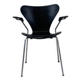 Fauteuil Butterfly noir par Arne Jacobsen pour Fritz Hansen