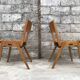 Series of 11 chairs 1950/1960