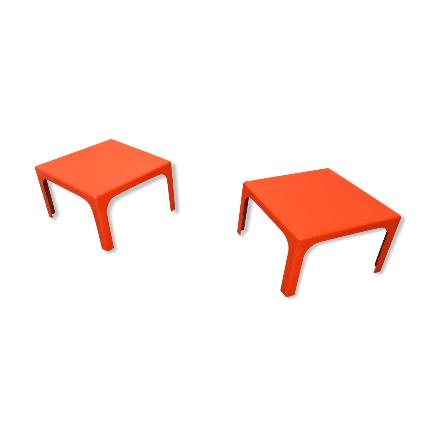 Pair of vintage coffee tables