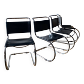 4 MR Mies van der Rohe chairs