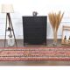 1970s Vintage Turkish Hand-Knotted Wool Cotton Orange Runner Rug 86x326