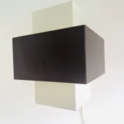 Geometric Wall Lamp By J.J.M. Hoogervorst For Anvia Nederland, The Netherlands, 1960S