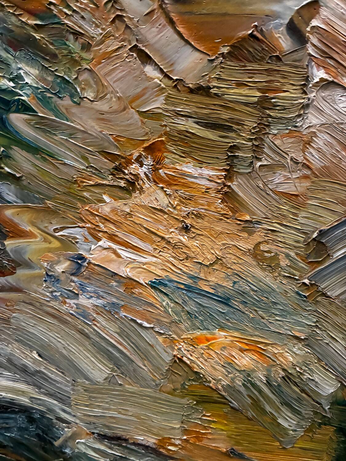 Tableau paysage Barbizon 1964