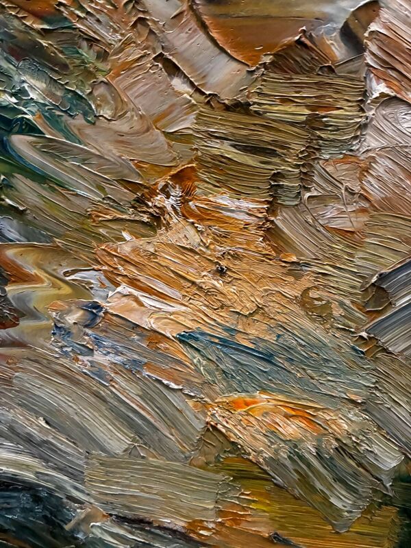 Tableau paysage Barbizon 1964