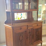 Former solid oak buffet early 20th