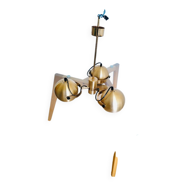 Lustre vintage Goffredo Reggiani, années 70 — Beyit