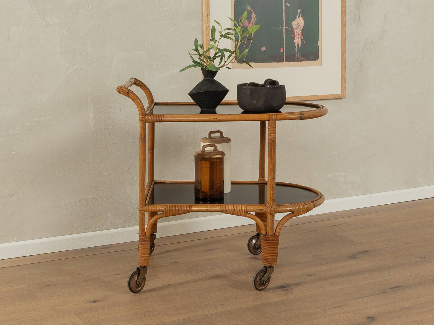 1950s serving trolley