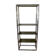 70s chrome steel shelf