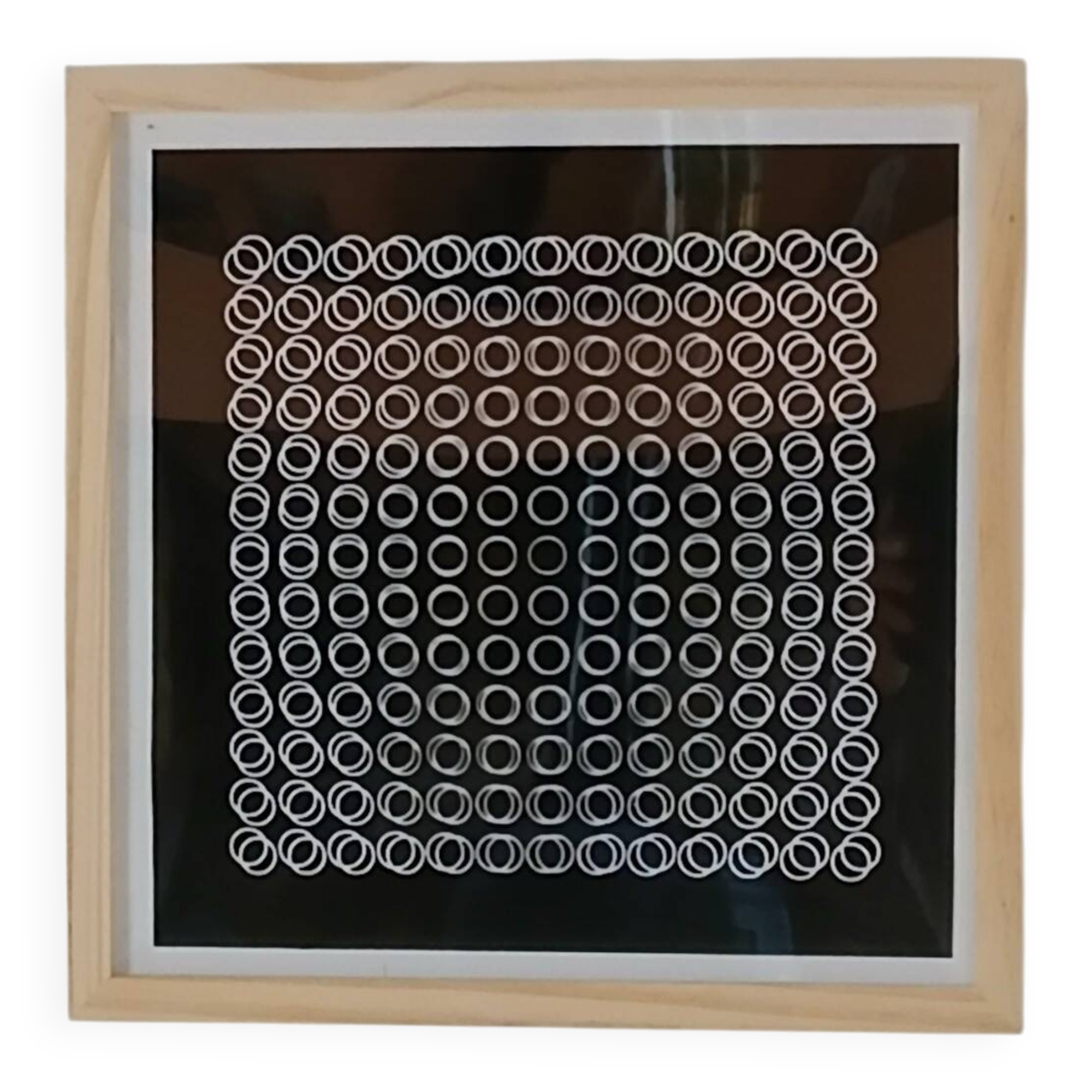 Victor Vasarely - Sérigraphie cinétique profonde C4