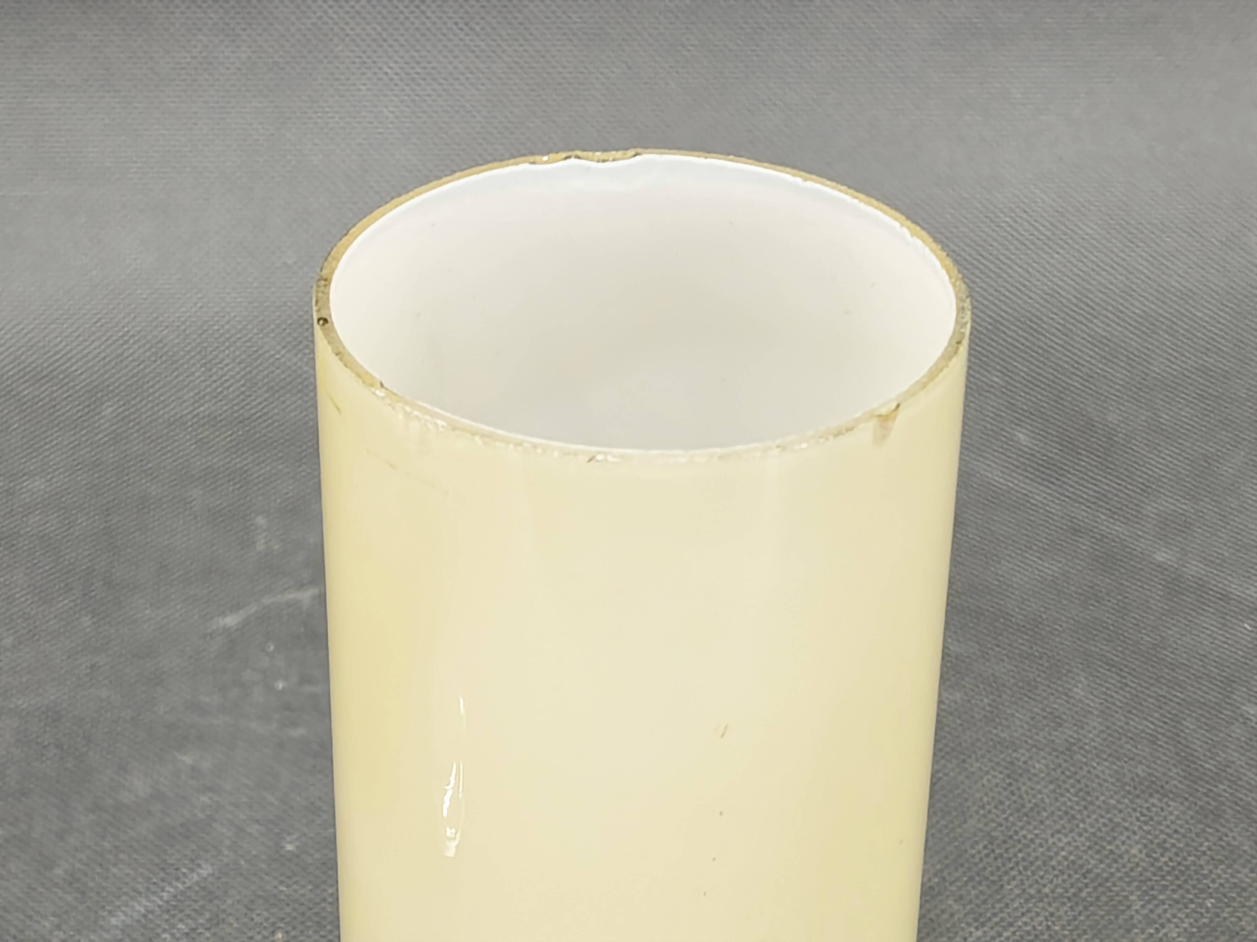 Czech Art Deco Opaline Glass Wall Light, 1930s